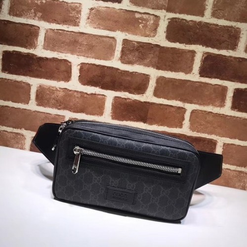 Gucci Soft GG Supreme Gürteltasche 474293 schwarz