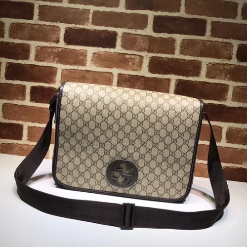 Gucci PVC GG Canvas Umhängetasche 222291 Braun
