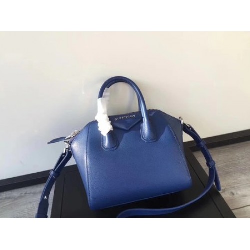 Givenchy Antigona Tasche Original Kalbsleder G9982 blau
