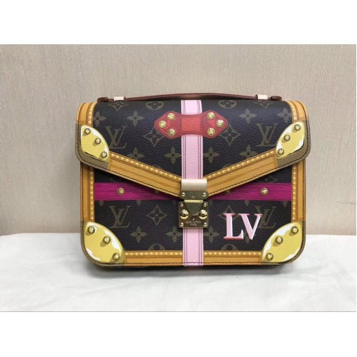 Louis Vuitton Original Monogram Canvas Pochette Metis Summer Trunk M43628