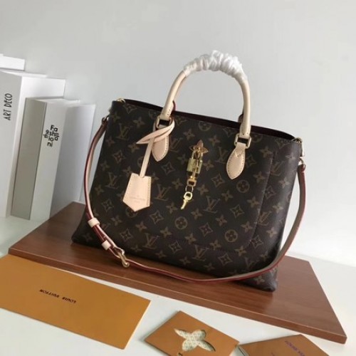 Louis Vuitton Original Monogram Canvas Original TOTE FLEUR 43551 cremeweiß
