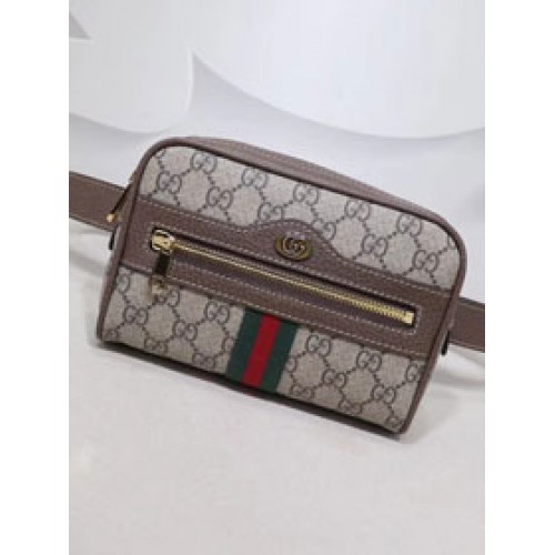 Gucci GG Original Canvas Ophidia Supreme kleine Tasche 517075 braun