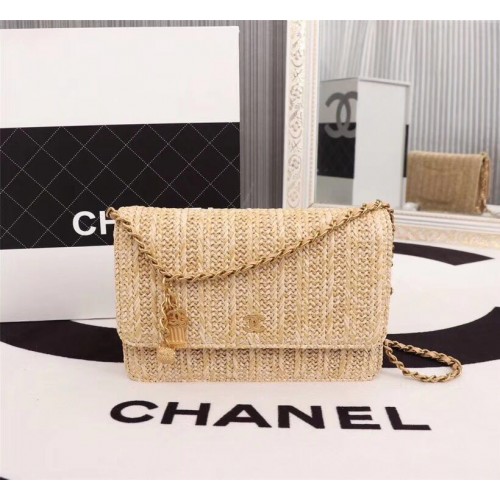 Chanel WOC Original Leather Flap Umhängetasche B33814