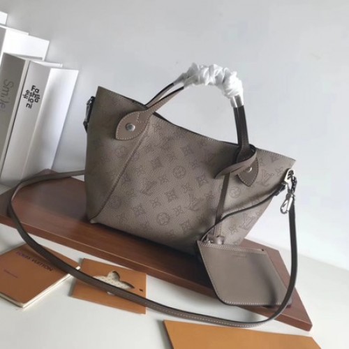 Louis Vuitton Mahina Leder HINA Tasche M54353 grau