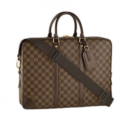 Louis Vuitton Damier Ebene Canvas Porte Documents Voyage GM N41122