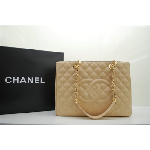 Chanel 2011 GST Caviar Leather Handtasche 36092 Creme