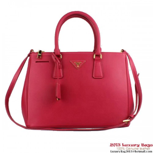 2013 Prada Saffiano Kalbsleder Tragetasche 2274 Pfirsich