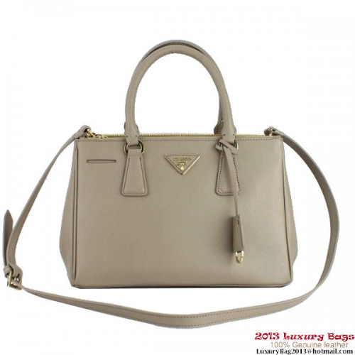 2013 Prada Saffiano Tragetasche 1801 Grau