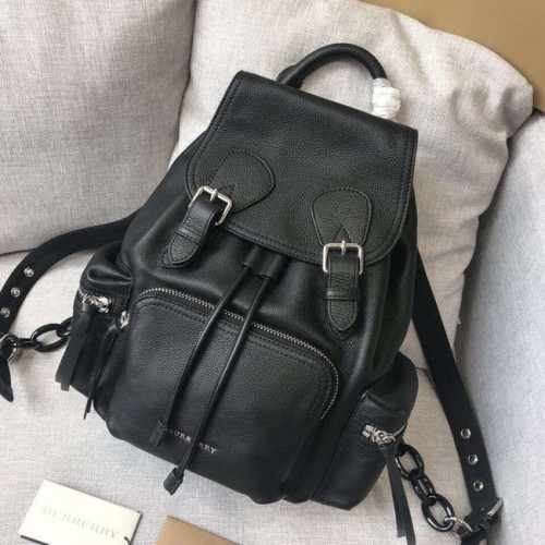 BURBERRY Lederrucksack 48791 schwarz