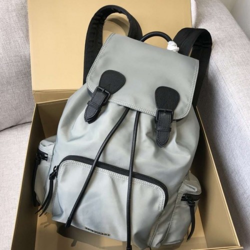 BURBERRY Nylonrucksack 48791 grau