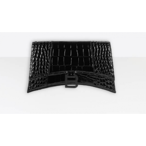 Balenciaga HOURGLASS KETTENTASCHE B164497 schwarz