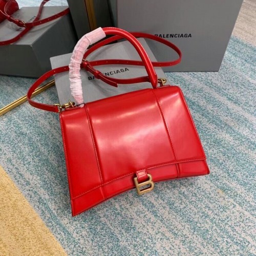 Balenciaga HOURGLASS MEDIUM TOP HANDLE BAG B108892 rot