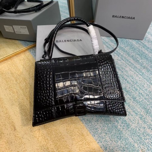 Balenciaga HOURGLASS MEDIUM TOP HANDLE BAG B108892E schwarz