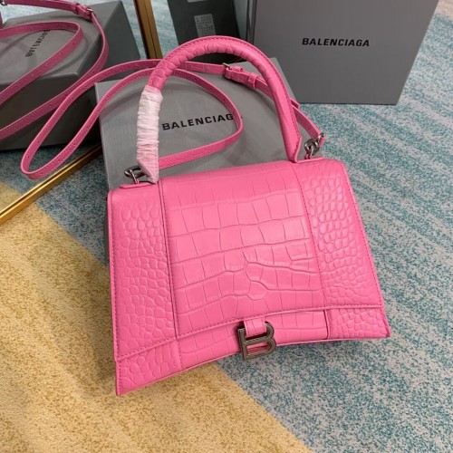 Balenciaga HOURGLASS MEDIUM TOP HANDLE BAG B108892E rosa