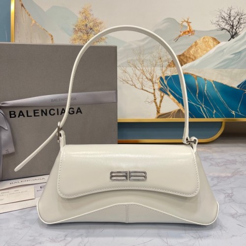 Balenciaga HOURGLASS SMALL TOP HANDLE BAG 6008 weiß