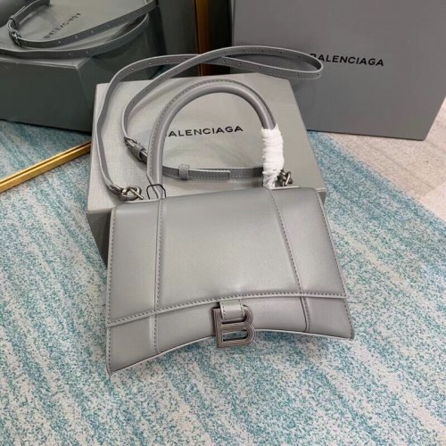 Balenciaga HOURGLASS SMALL TOP HANDLE BAG B108895-1 grau