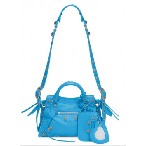 Balenciaga NEO CAGOLE XS HANDTASCHE 05812 blau