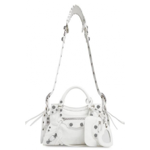 Balenciaga NEO CAGOLE XS HANDTASCHE 05812 weiß