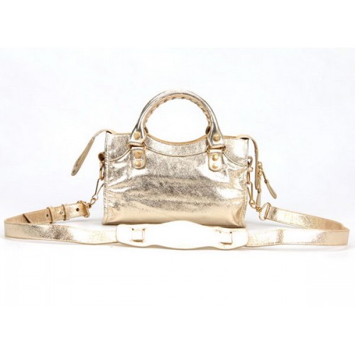 Balenciaga Mini Classic Erste Tasche B300295 Gold