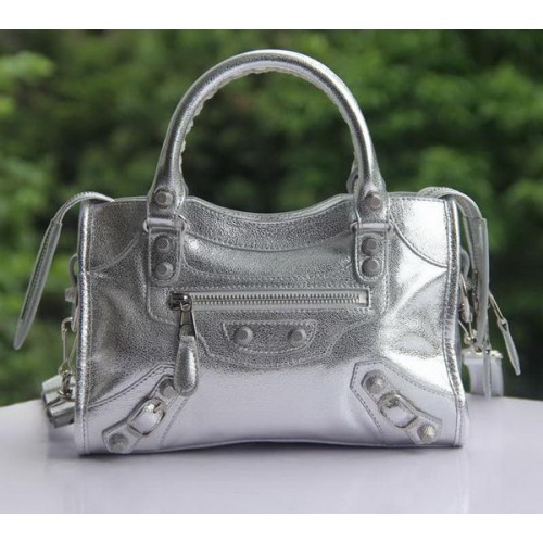 Balenciaga Mini Classic Erste Taschen B300295 Silber