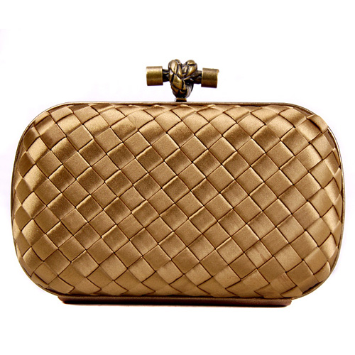 Heißer Verkauf Bottega Veneta 113085 VGAC6 1000 Intrecciato Knoten Bronze
