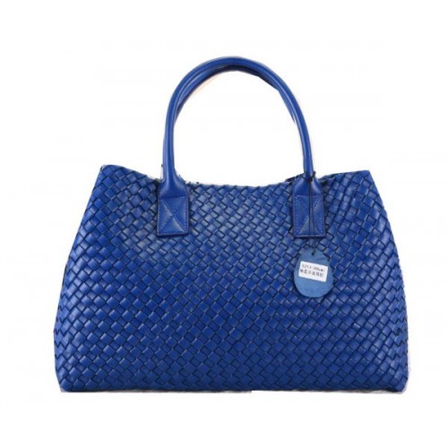 Bottega Veneta Cabat Mittlere Einkaufstaschen BV5211 Blau
