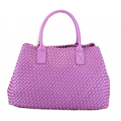 Bottega Veneta Cabat Mittlere Einkaufstaschen BV5211 Lavendel