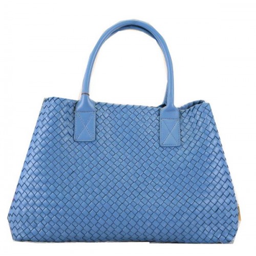 Bottega Veneta Cabat Medium Tragetaschen BV5211 Hellblau