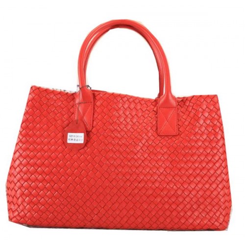 Bottega Veneta Cabat Mittlere Einkaufstaschen BV5211 Rot