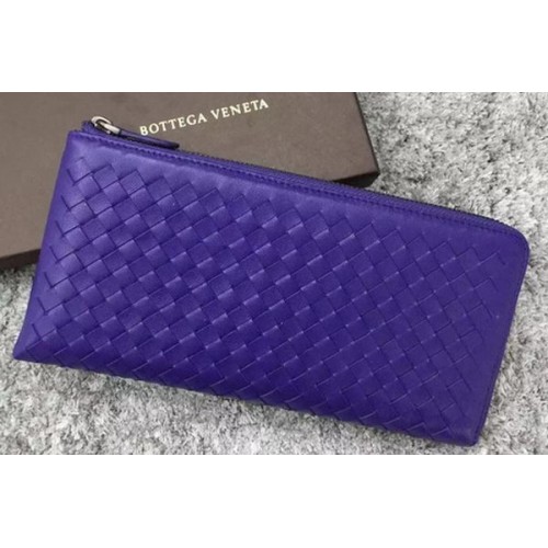 Bottega Veneta Clutch aus Intrecciato-Leder BV144077 Violett