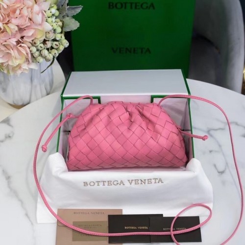 Bottega Veneta MINI POUCH 585852 Kirschblütenpulver