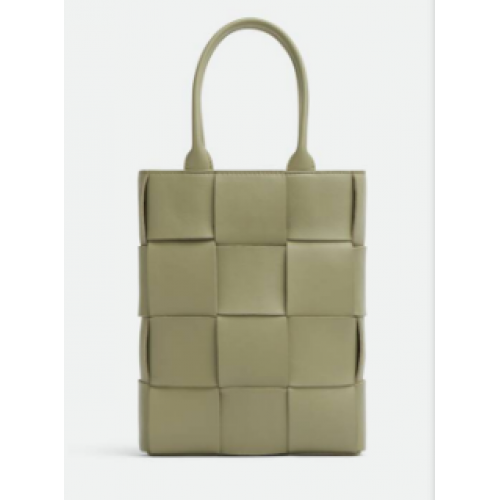 Bottega Veneta Mini Cassette Tragetasche 709341 Travertin