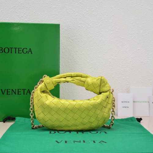 Bottega Veneta Mini Jodie 709562 Glitzerndes Grün