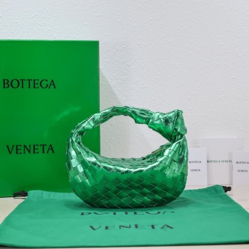 Bottega Veneta Mini Tasche aus geflochtenem Leder mit Henkel 651876 Sittich