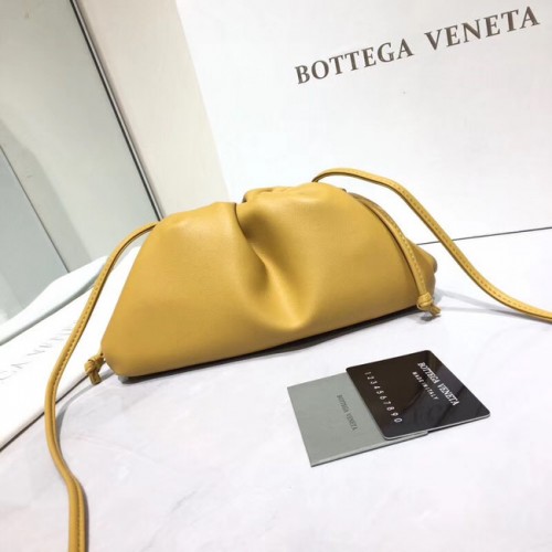 Bottega Veneta Nappa Lammleder weiche Umhängetasche 98057 gelb