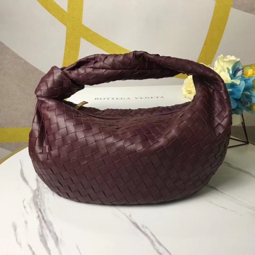 Bottega Veneta Original Weave Ledertasche BV4589 Burgund