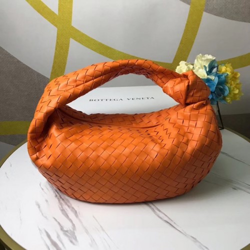 Bottega Veneta Original Weave Ledertasche BV4589 orange