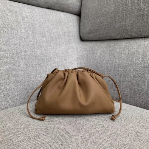 Bottega Veneta Schaffell Handtasche Umhängetasche 1189 Camel