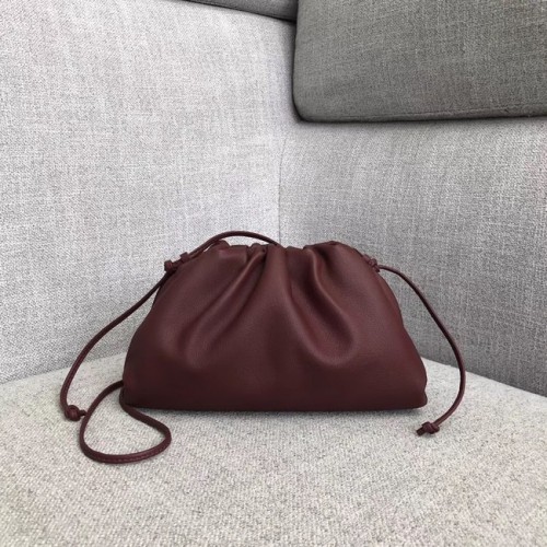 Bottega Veneta Schaffell Handtasche Umhängetasche 1189 Crimson