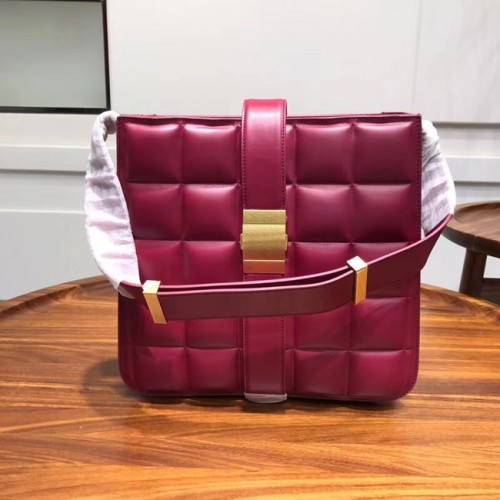 Bottega Veneta Lammfell Original Leder 578355 rosa