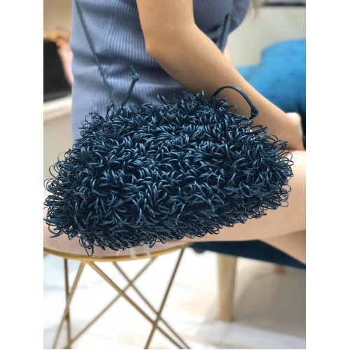 Bottega Veneta Umhängetasche 576227 blau