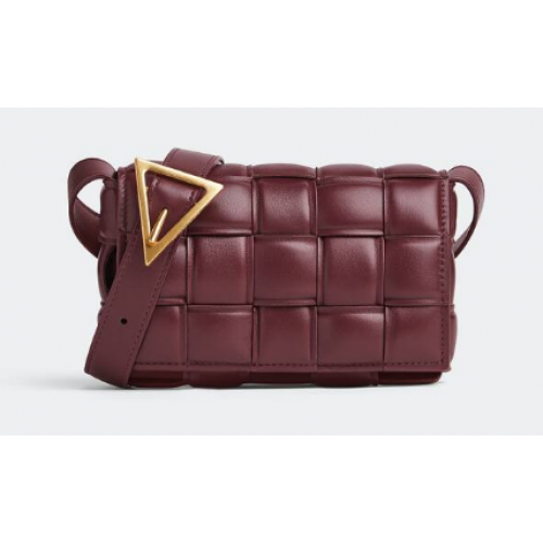 Bottega Veneta Kleine gepolsterte Kassette 717506 Barolo