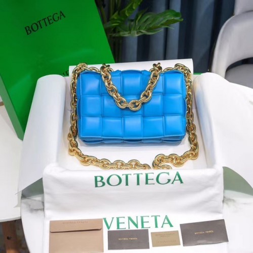 Bottega Veneta DIE KETTENKASSETTE Expressversand 631421 blau
