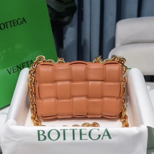 Bottega Veneta DIE KETTENKASSETTE Expressversand 631421 braun