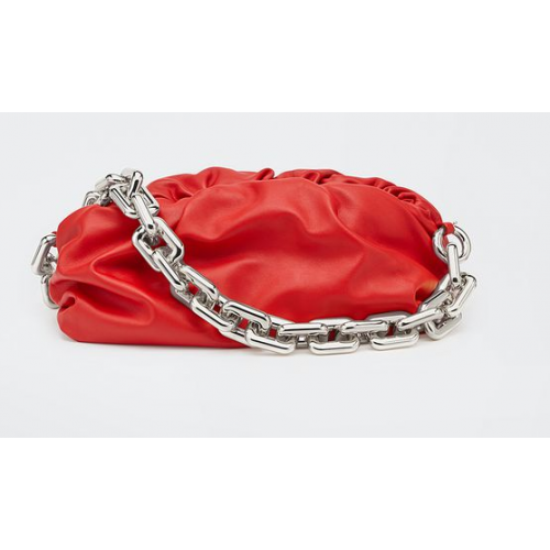 Bottega Veneta THE CHAIN POUCH 620230 rot