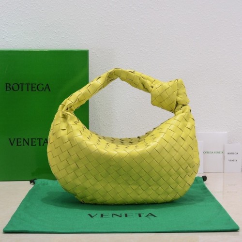 Bottega Veneta Teen Jodie 690225 Glitzerndes Grün