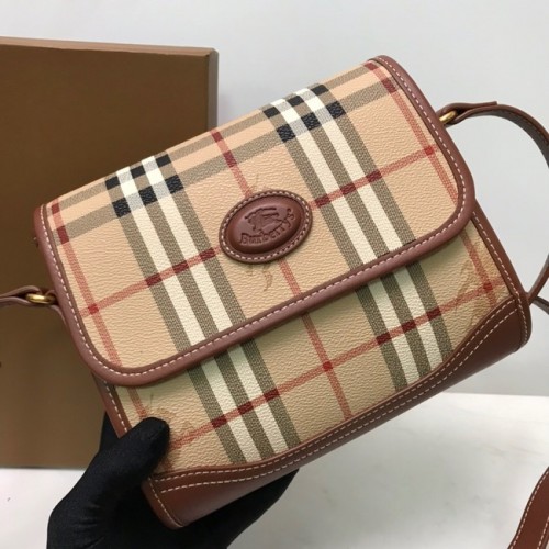 BurBerry Leder Umhängetasche 20203 braun