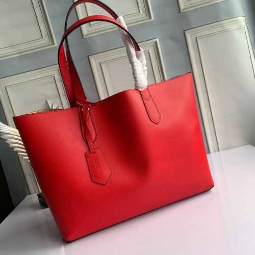 BurBerry Leder Umhängetasche 6351 rot