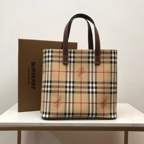 BurBerry Leder Umhängetasche 80117 Weizen