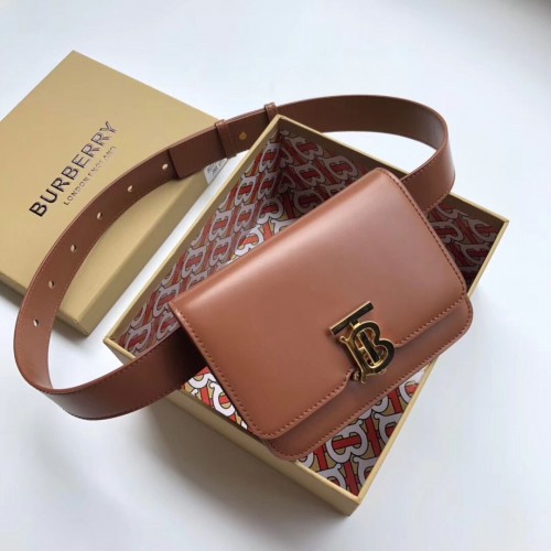 BurBerry Original Thomas Gürteltasche aus Leder BU55699 Braun